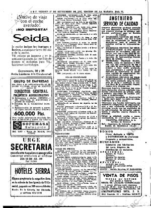 ABC MADRID 17-09-1971 página 77