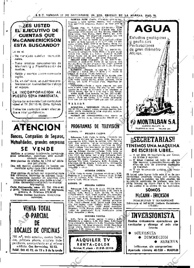 ABC MADRID 17-09-1971 página 78