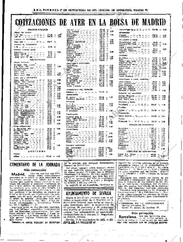 ABC SEVILLA 17-09-1971 página 47