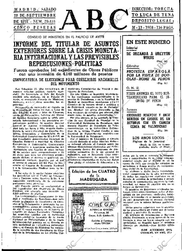 ABC MADRID 18-09-1971 página 25