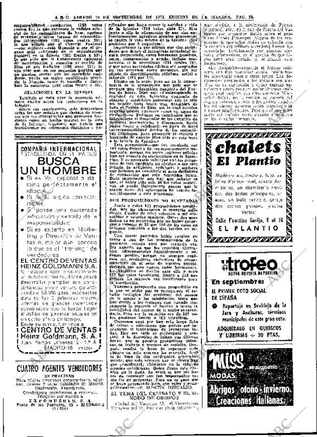 ABC MADRID 18-09-1971 página 38