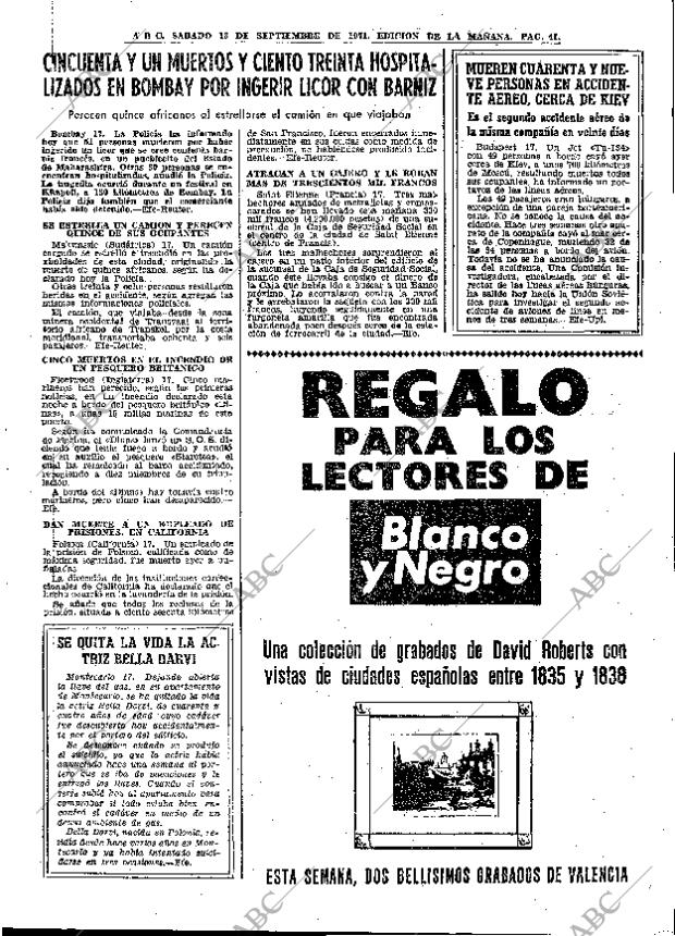 ABC MADRID 18-09-1971 página 41