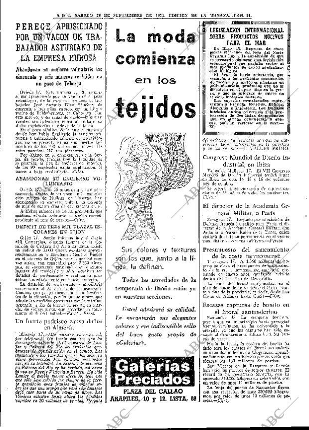 ABC MADRID 18-09-1971 página 44