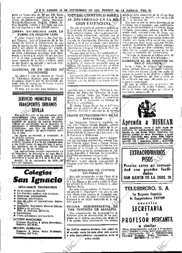 ABC MADRID 18-09-1971 página 50