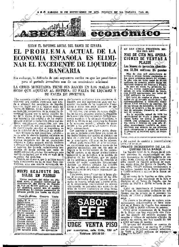 ABC MADRID 18-09-1971 página 69