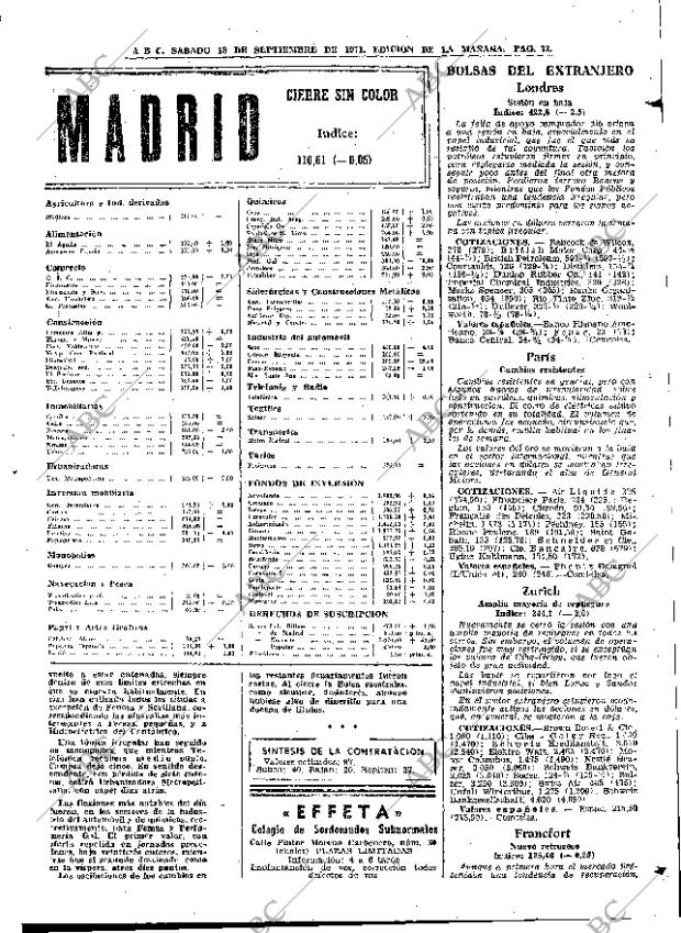 ABC MADRID 18-09-1971 página 73