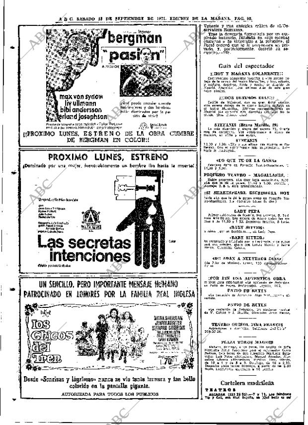 ABC MADRID 18-09-1971 página 90