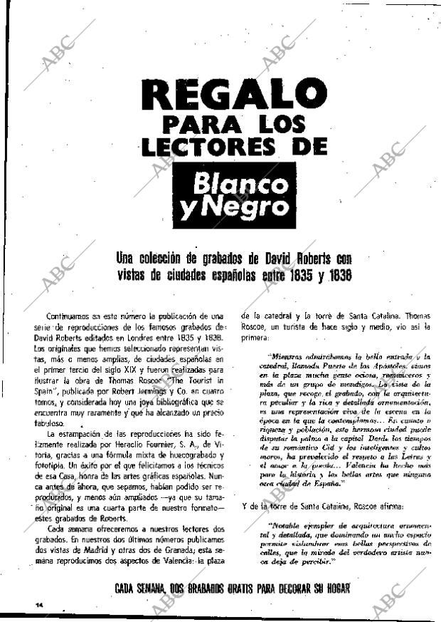 BLANCO Y NEGRO MADRID 18-09-1971 página 14