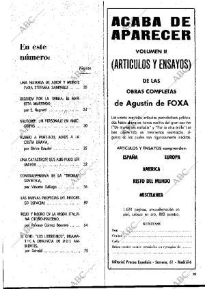 BLANCO Y NEGRO MADRID 18-09-1971 página 23