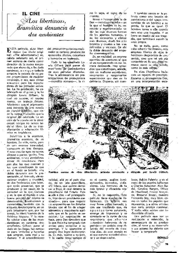 BLANCO Y NEGRO MADRID 18-09-1971 página 75