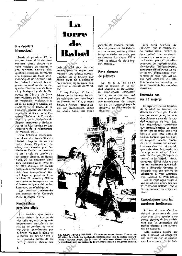 BLANCO Y NEGRO MADRID 18-09-1971 página 8