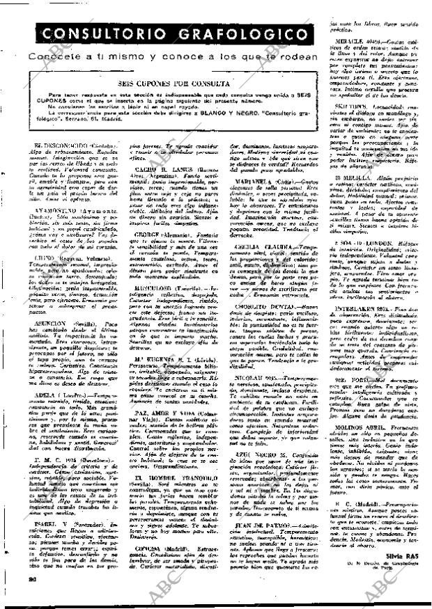 BLANCO Y NEGRO MADRID 18-09-1971 página 80