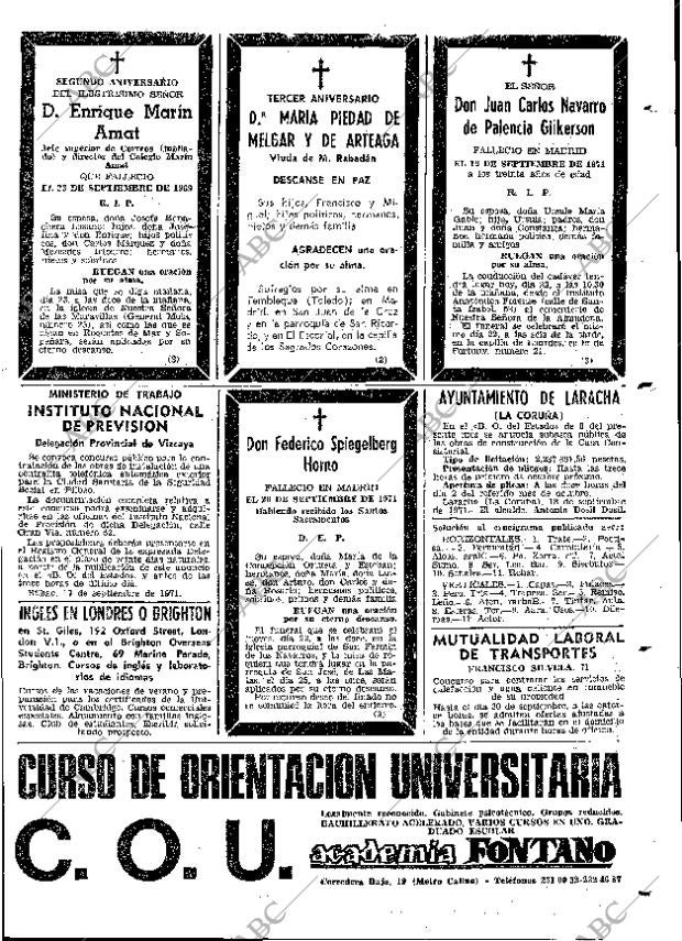 ABC MADRID 22-09-1971 página 101