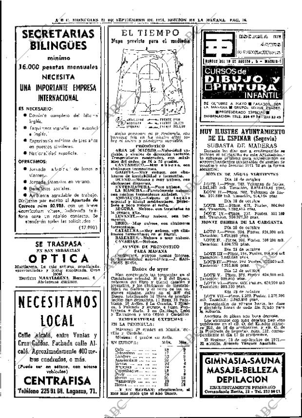ABC MADRID 22-09-1971 página 36