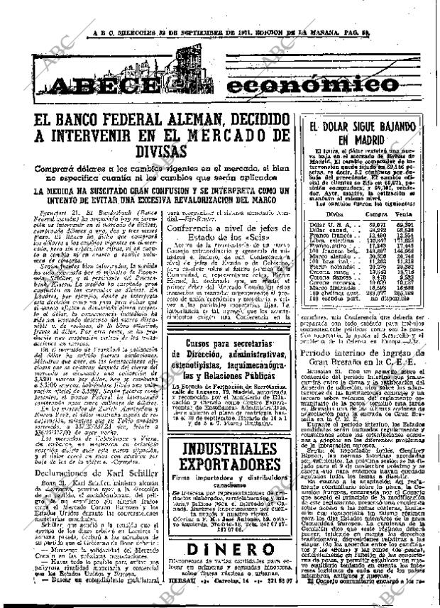 ABC MADRID 22-09-1971 página 59