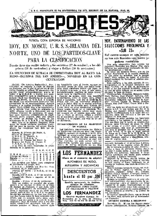 ABC MADRID 22-09-1971 página 65