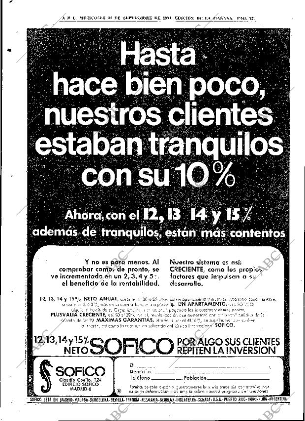 ABC MADRID 22-09-1971 página 72