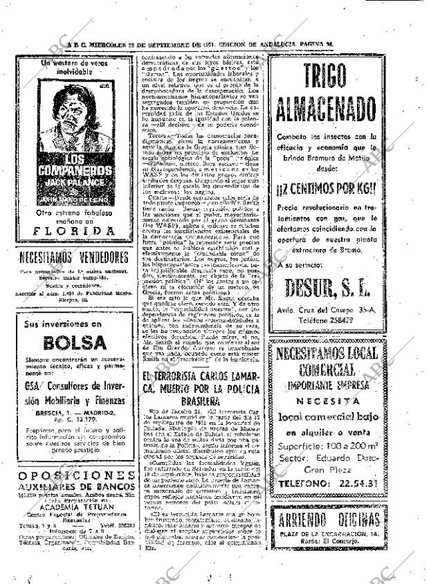 ABC SEVILLA 22-09-1971 página 24