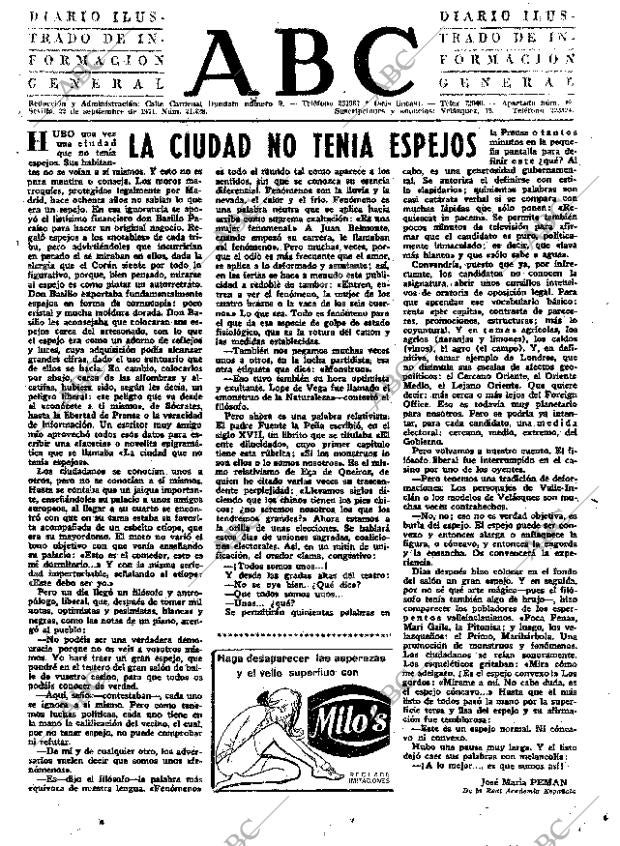 ABC SEVILLA 22-09-1971 página 3