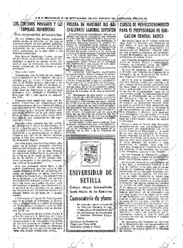 ABC SEVILLA 22-09-1971 página 31