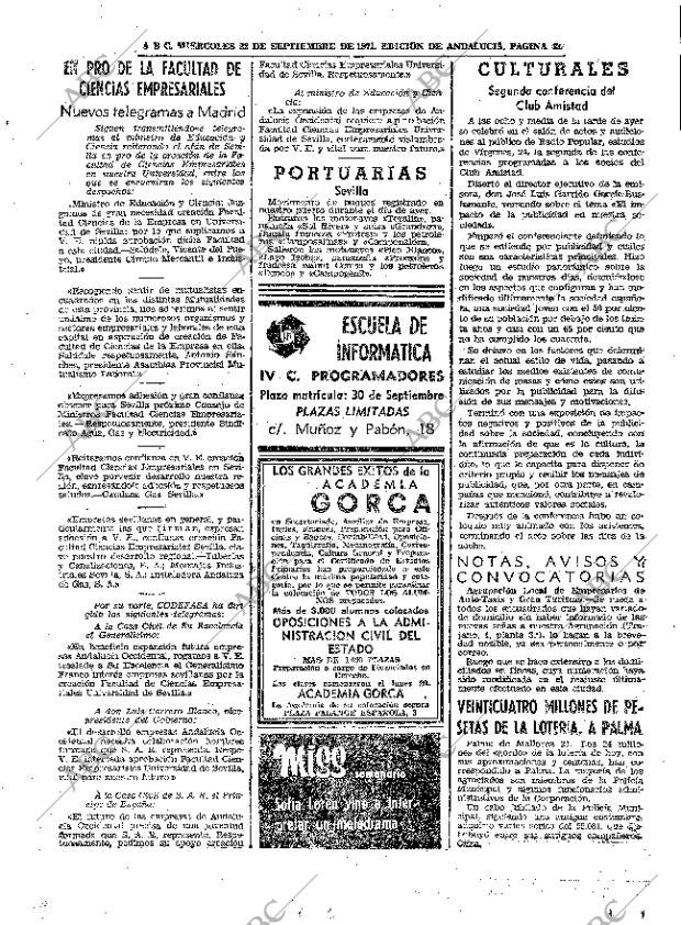 ABC SEVILLA 22-09-1971 página 43