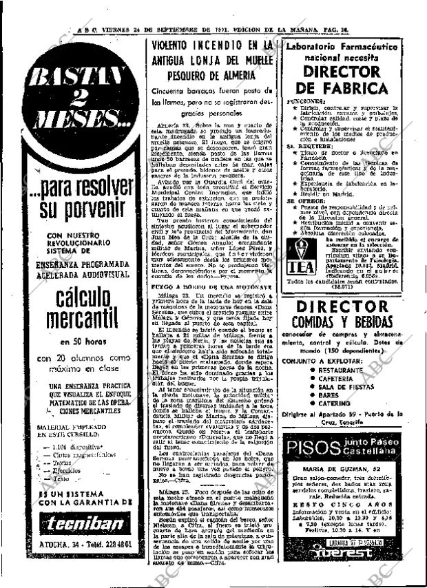 ABC MADRID 24-09-1971 página 36