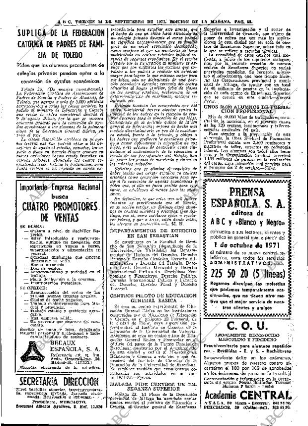 ABC MADRID 24-09-1971 página 55