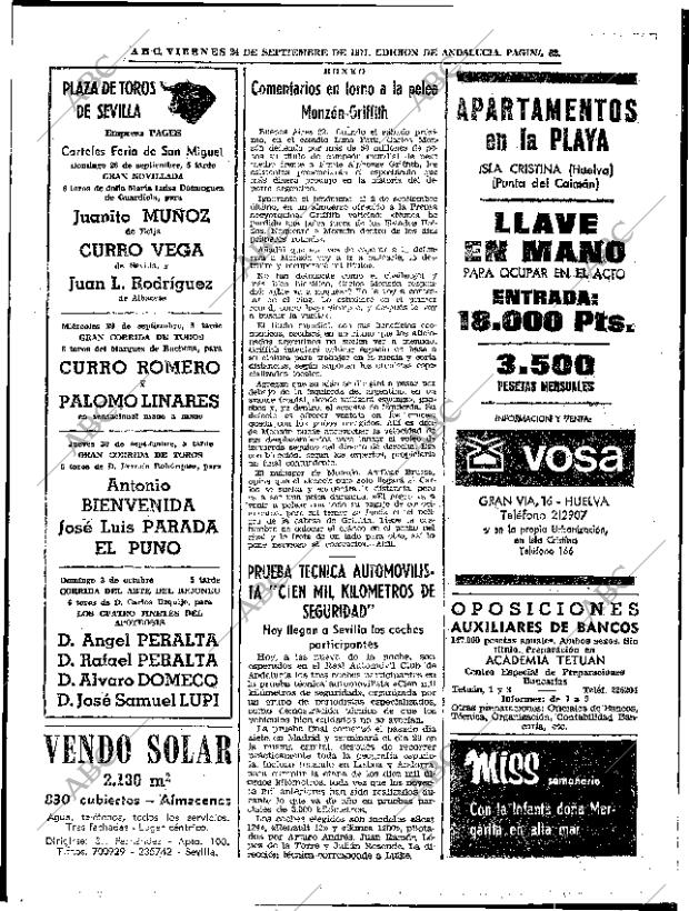 ABC SEVILLA 24-09-1971 página 62