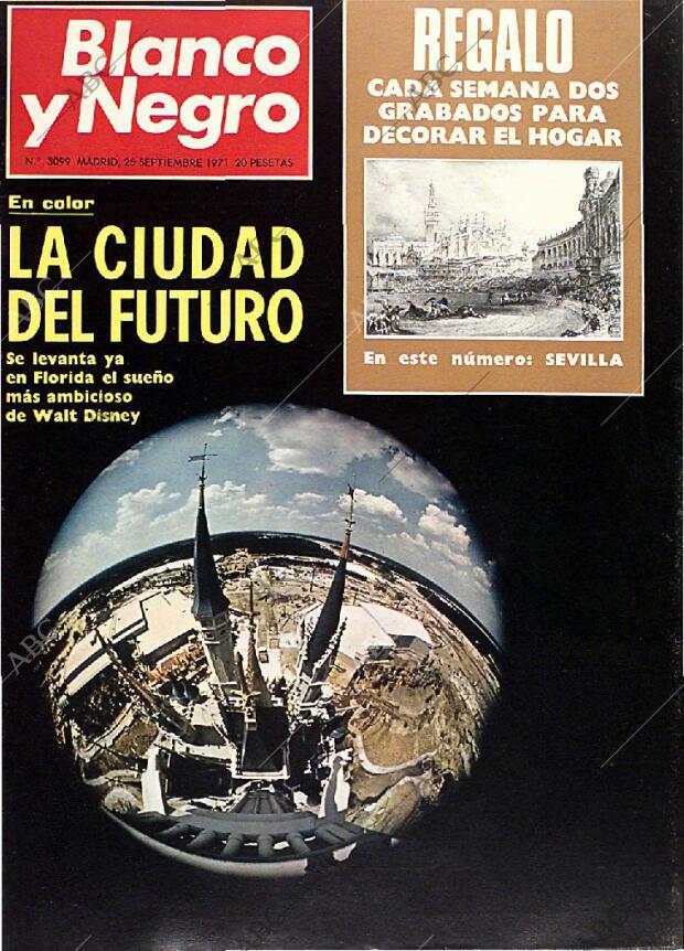 BLANCO Y NEGRO MADRID 25-09-1971 página 1