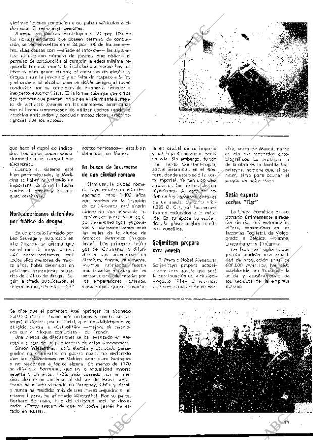 BLANCO Y NEGRO MADRID 25-09-1971 página 11