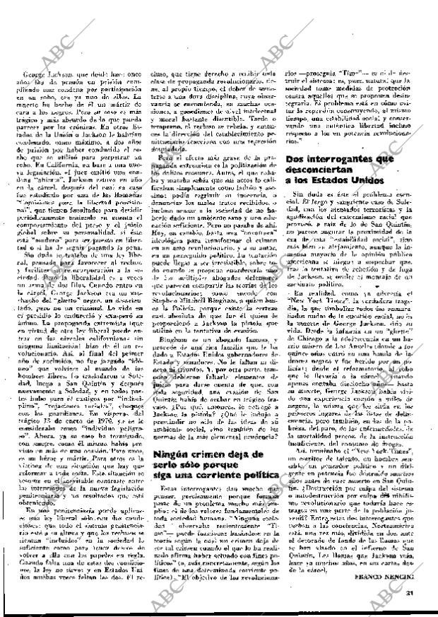 BLANCO Y NEGRO MADRID 25-09-1971 página 31