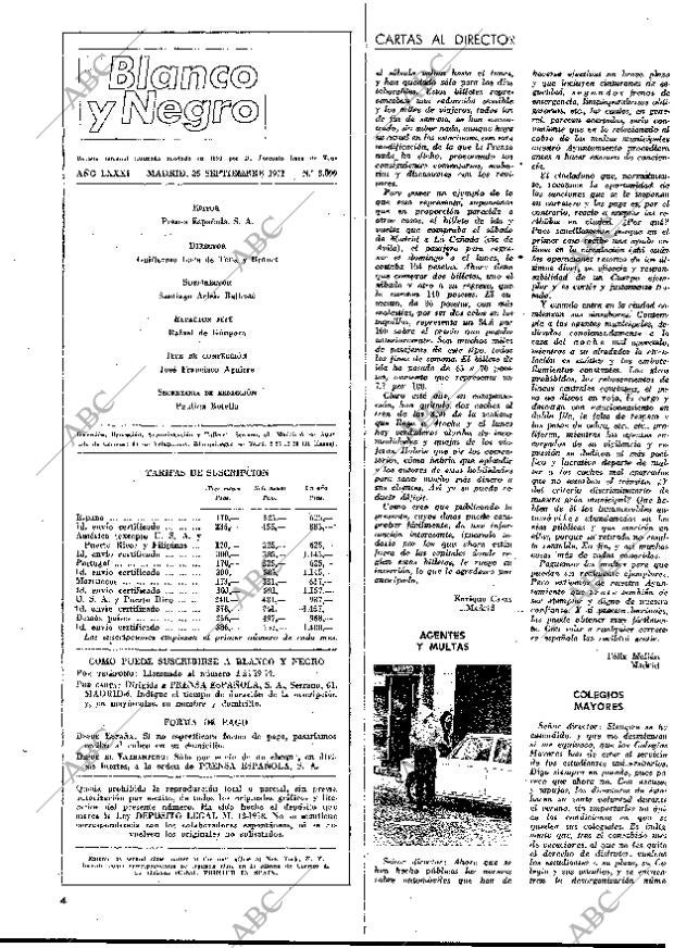 BLANCO Y NEGRO MADRID 25-09-1971 página 4