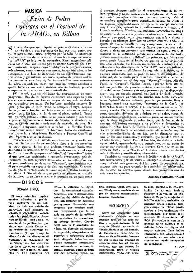 BLANCO Y NEGRO MADRID 25-09-1971 página 73