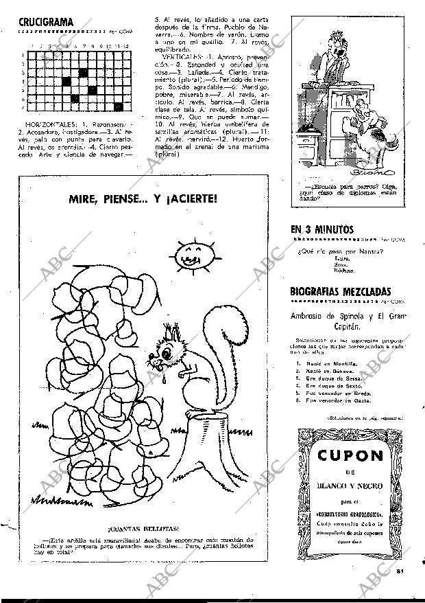 BLANCO Y NEGRO MADRID 25-09-1971 página 81