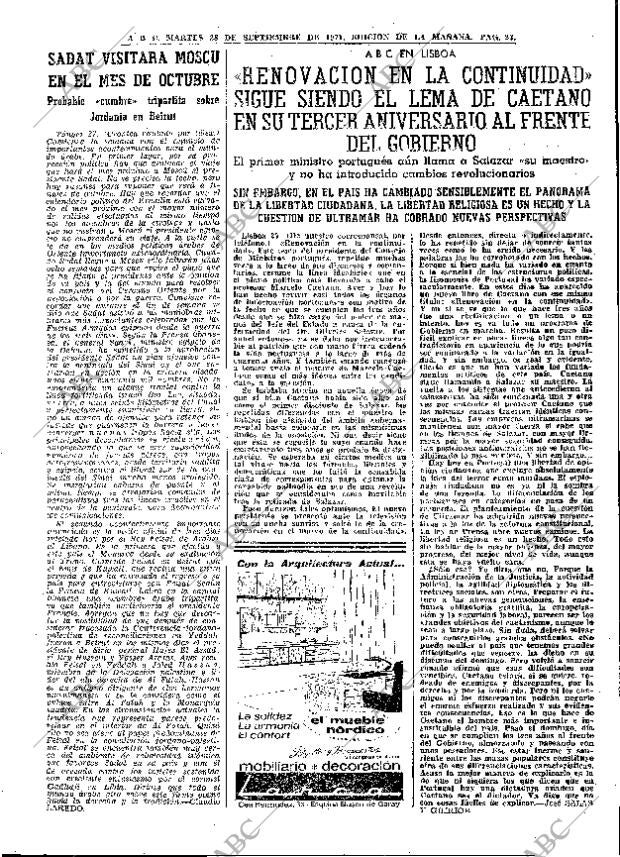 ABC MADRID 28-09-1971 página 23