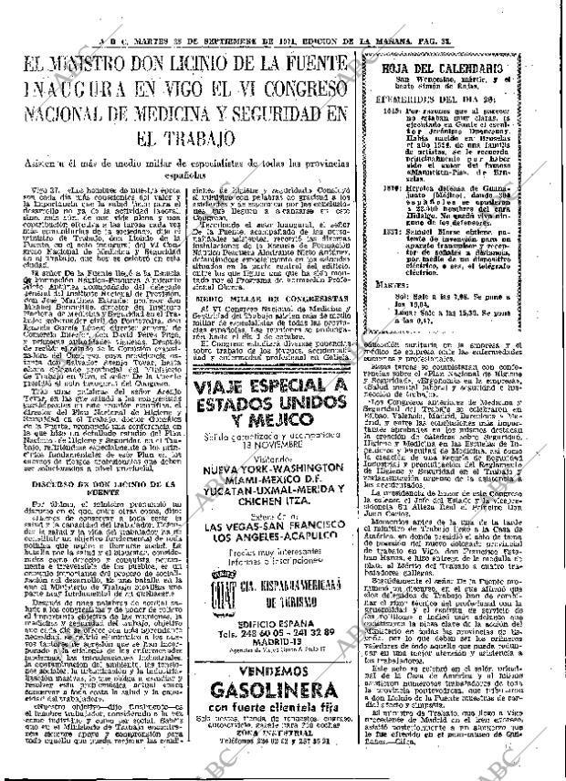 ABC MADRID 28-09-1971 página 33