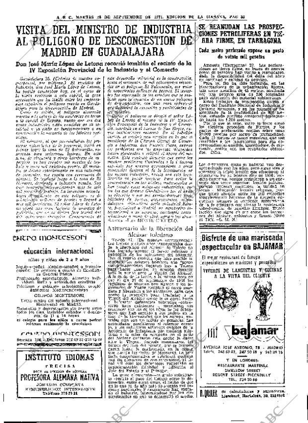 ABC MADRID 28-09-1971 página 35