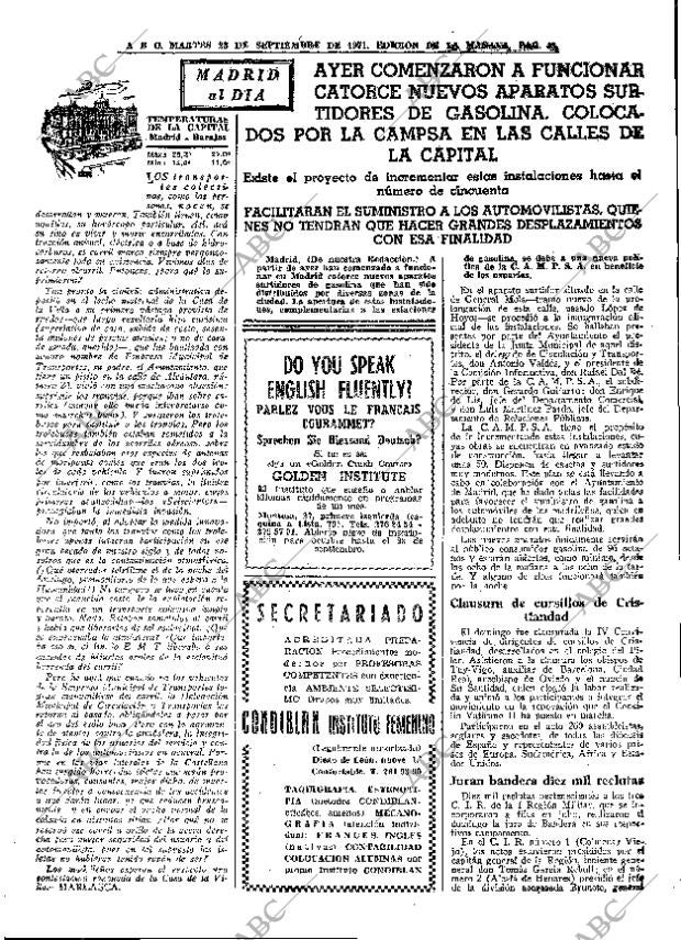 ABC MADRID 28-09-1971 página 43