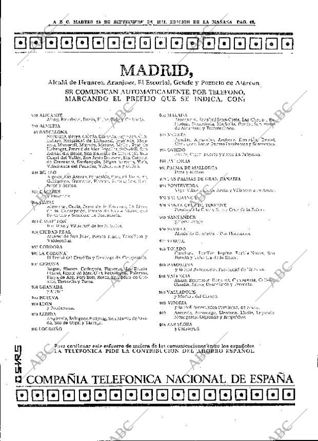 ABC MADRID 28-09-1971 página 48