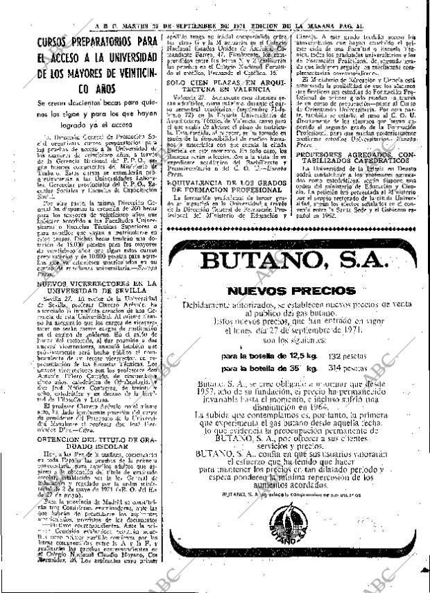 ABC MADRID 28-09-1971 página 51