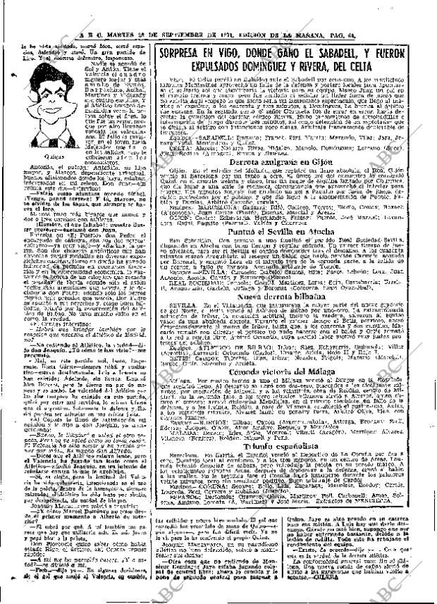 ABC MADRID 28-09-1971 página 64