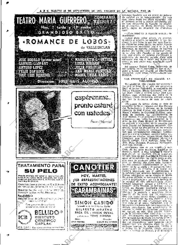 ABC MADRID 28-09-1971 página 80