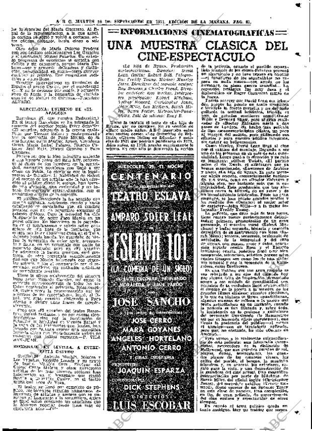 ABC MADRID 28-09-1971 página 81