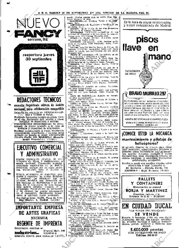 ABC MADRID 28-09-1971 página 86