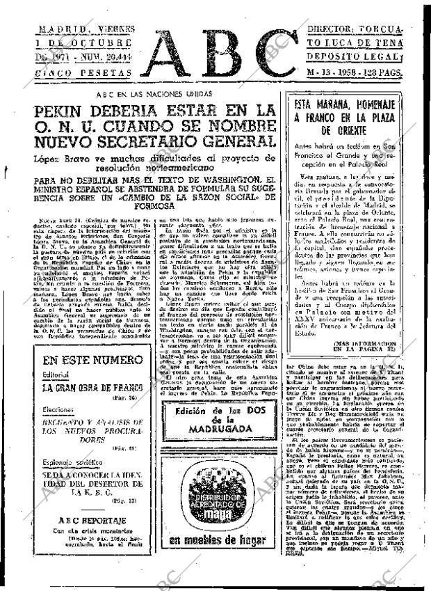 ABC MADRID 01-10-1971 página 25
