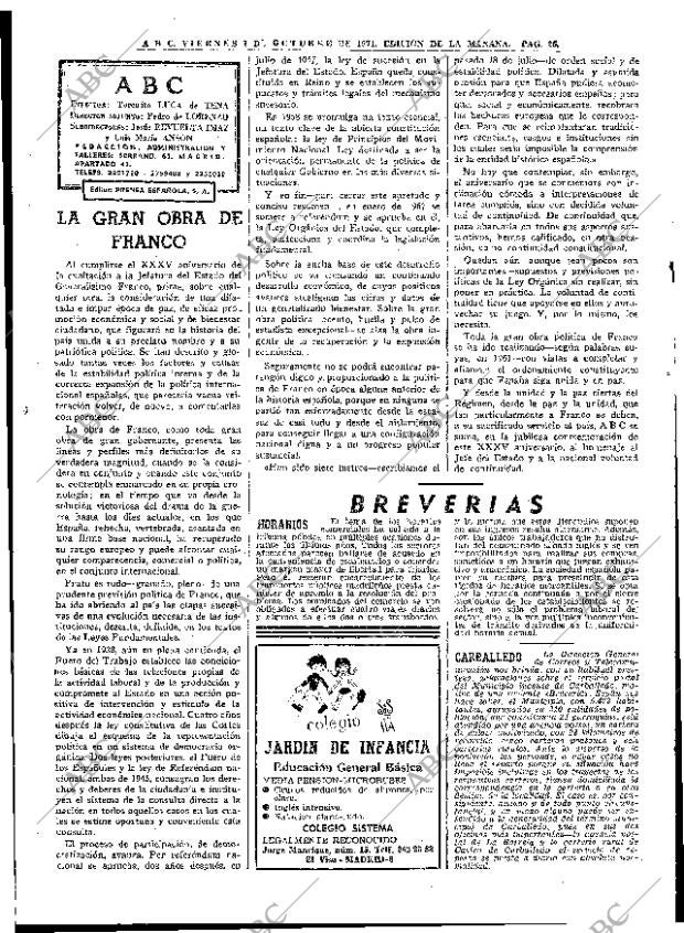 ABC MADRID 01-10-1971 página 26