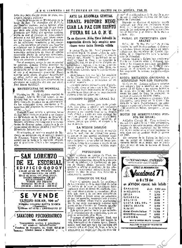 ABC MADRID 01-10-1971 página 28