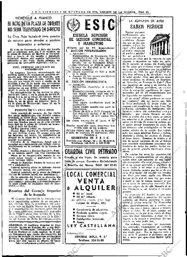 ABC MADRID 01-10-1971 página 32