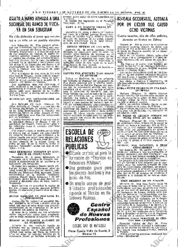 ABC MADRID 01-10-1971 página 36