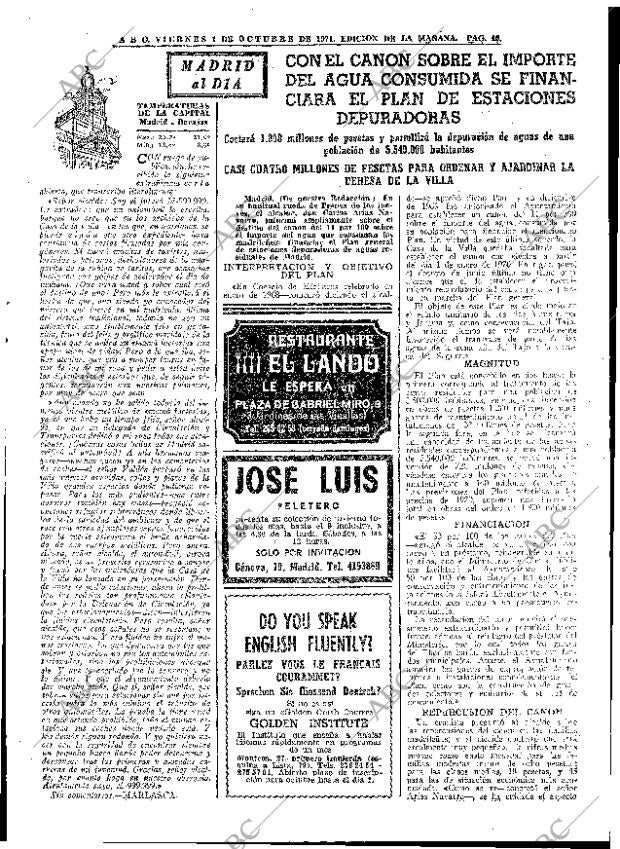 ABC MADRID 01-10-1971 página 45